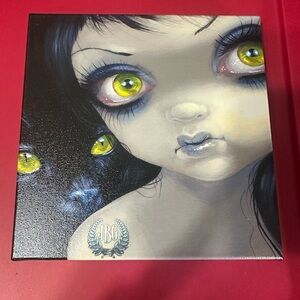 Jasmine Becket Griffith canvas print with seal